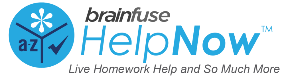 HelpNow Brainfuse live homework help and more
